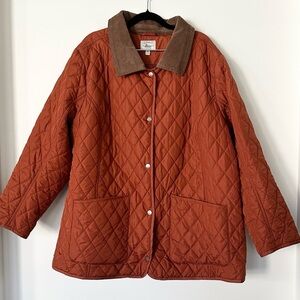 G.H. Bass Quilted Women’s Barn Style Jacket 3X